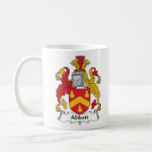 Mug Crête de famille d'Abbott (Gauche)