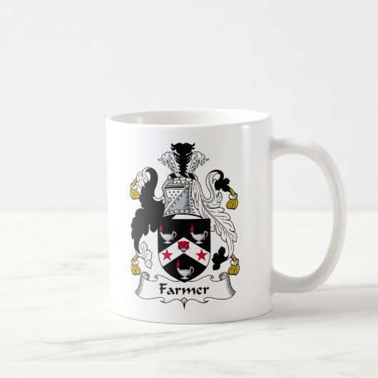 Mug Crête de famille d'agriculteur (Droite)