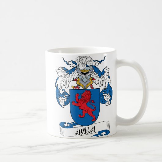 Mug Crête de famille d'Avila (Droite)