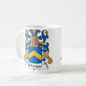 Mug Crête de famille de Belanger (Devant gauche)