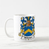 Mug Crête de famille de Belanger (Gauche)