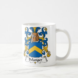 Mug Crête de famille de Belanger