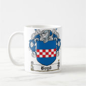 Mug Crête de famille de Boyd (Gauche)