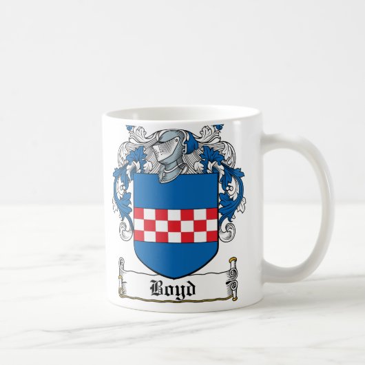 Mug Crête de famille de Boyd (Droite)