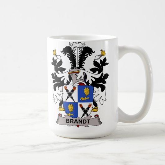 Mug Crête de famille de Brandt (Droite)