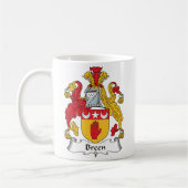 Mug Crête de famille de Breen (Gauche)