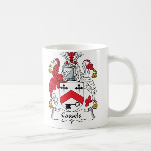 Mug Crête de famille de Cassels (Droite)
