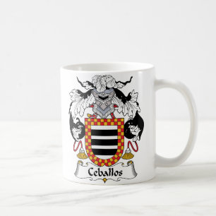 Mug Crête de famille de Ceballos