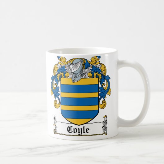 Mug Crête de famille de Coyle (Droite)