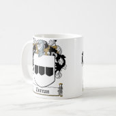 Mug Crête de famille de Curran (Devant gauche)