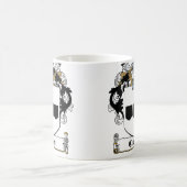 Mug Crête de famille de Curran (Centre)