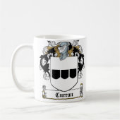 Mug Crête de famille de Curran (Gauche)