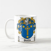 Mug Crête de famille de Devlin (Gauche)