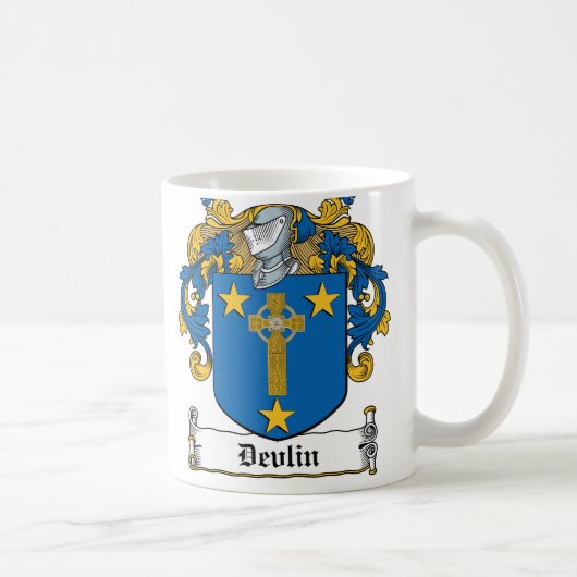 Mug Crête de famille de Devlin (Droite)