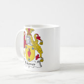 Mug Crête de famille de fauconnier (Devant gauche)