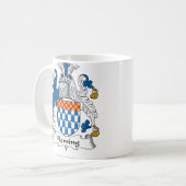 Mug Crête de famille de Fleming (Devant gauche)
