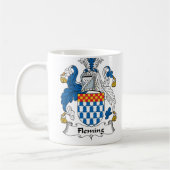 Mug Crête de famille de Fleming (Gauche)