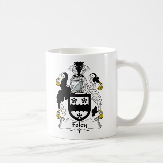 Mug Crête de famille de Foley (Droite)
