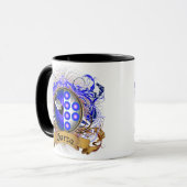 Mug Crête de famille de Garza (Devant gauche)