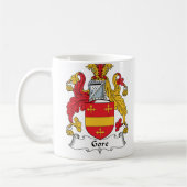 Mug Crête de famille de Gore (Gauche)