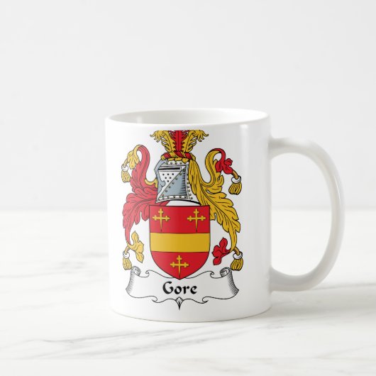 Mug Crête de famille de Gore (Droite)
