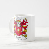 Mug Crête de famille de grâce (Devant gauche)