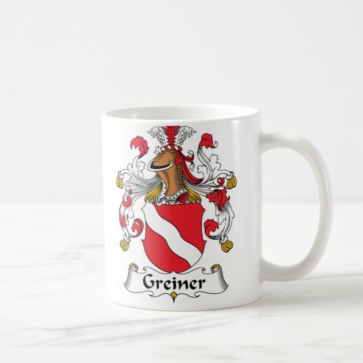 Mug Crête de famille de Greiner (Droite)