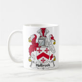 Mug Crête de famille de Holbrook (Gauche)