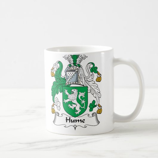 Mug Crête de famille de Hume (Droite)
