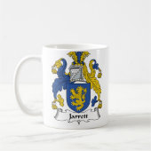 Mug Crête de famille de Jarrett (Gauche)