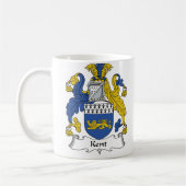 Mug Crête de famille de Kent (Gauche)