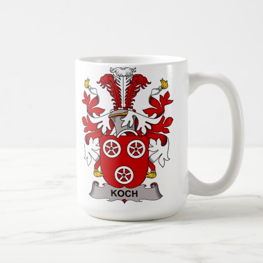 Mug Crête de famille de Koch (Droite)