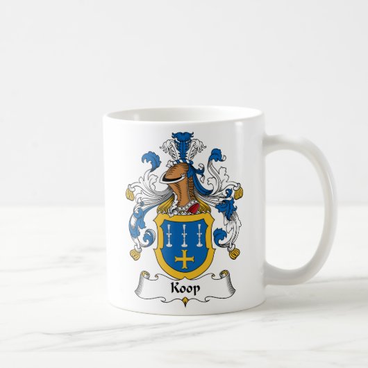 Mug Crête de famille de Koop (Droite)