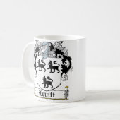 Mug Crête de famille de Levitt (Devant gauche)