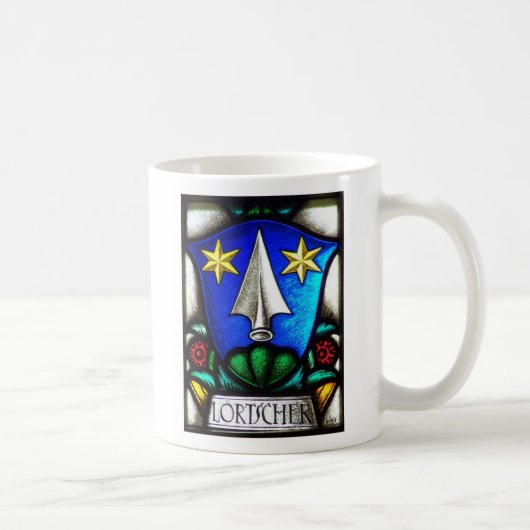 Mug Crête de famille de Loertscher (Droite)