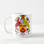 Mug Crête de famille de Lund (Gauche)