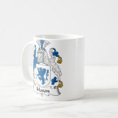 Mug Crête de famille de maçon (Devant gauche)