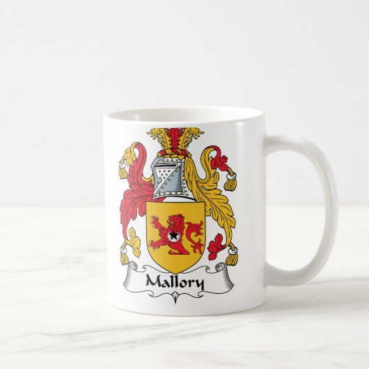 Mug Crête de famille de Mallory (Droite)