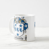 Mug Crête de famille de McAuliffe (Devant gauche)
