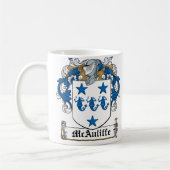 Mug Crête de famille de McAuliffe (Gauche)