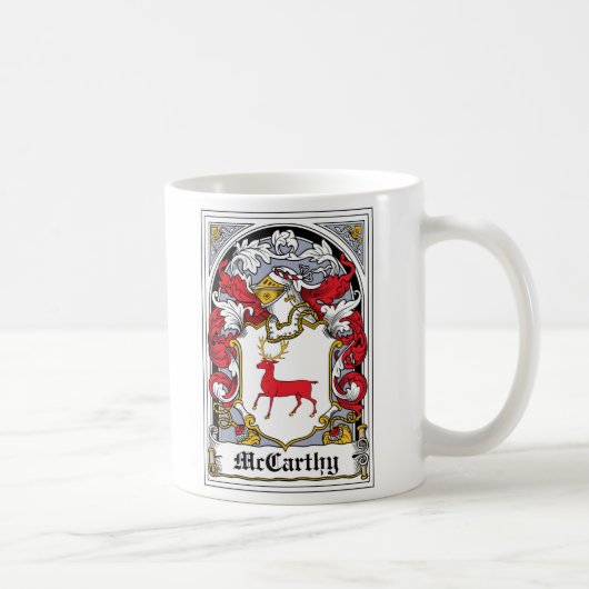 Mug Crête de famille de McCarthy (Droite)