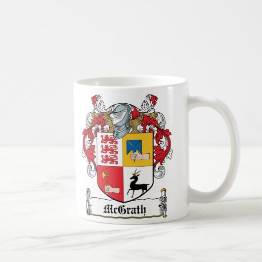 Mug Crête de famille de McGrath (Droite)
