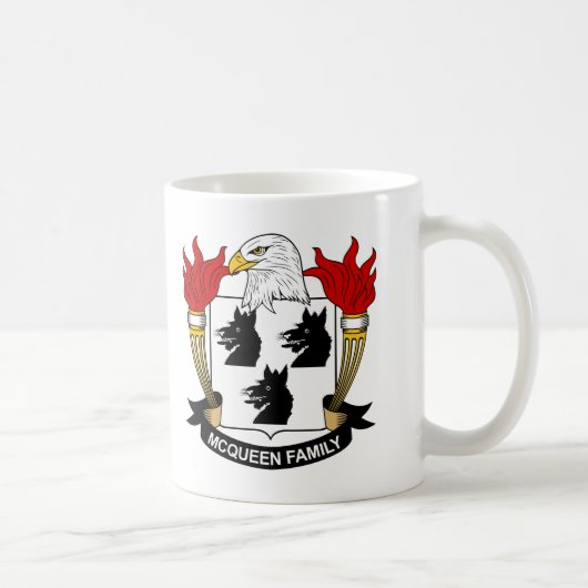 Mug Crête de famille de McQueen (Droite)