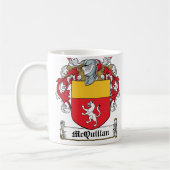 Mug Crête de famille de McQuillan (Gauche)