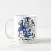 Mug Crête de famille de Millington (Gauche)