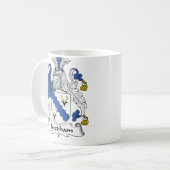 Mug Crête de famille de Needham (Devant gauche)