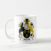 Mug Crête de famille de Nicholls (Gauche)