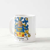 Mug Crête de famille de Pelletier (Devant gauche)