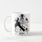 Mug Crête de famille de Quilter (Gauche)