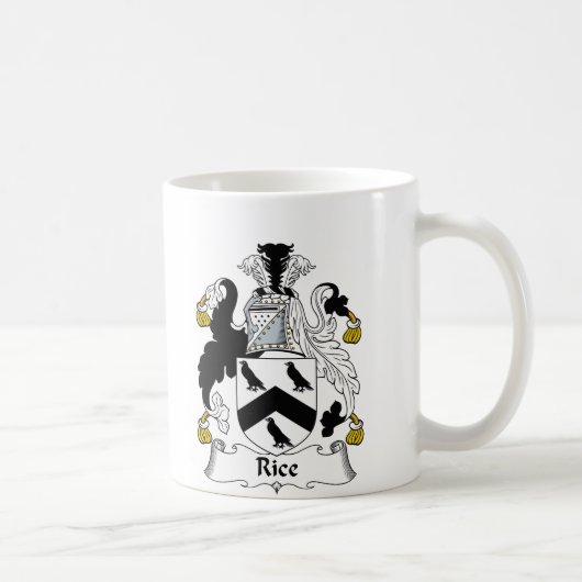 Mug Crête de famille de riz (Droite)